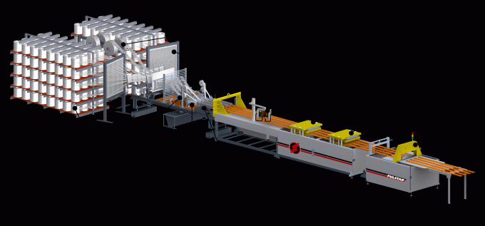 Pultrurierte FRP-Polyurethanprofil Kunststoff Tür und Fenster Extrusion Pultrurierte Polyurethan Glasfaser 4